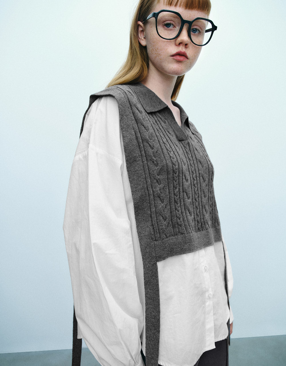 2 In 1 Knitted T-Shirt