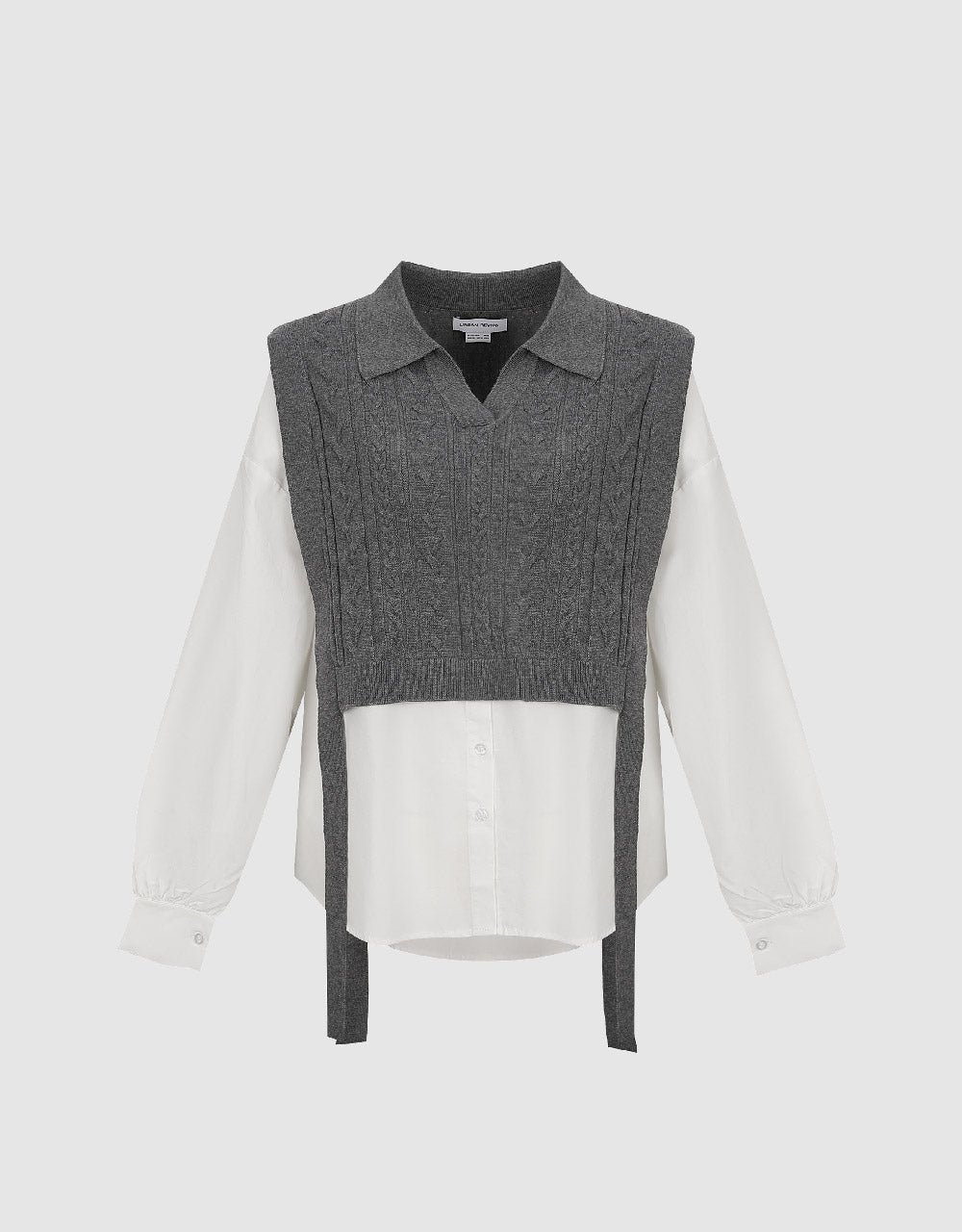 2 In 1 Knitted T-Shirt