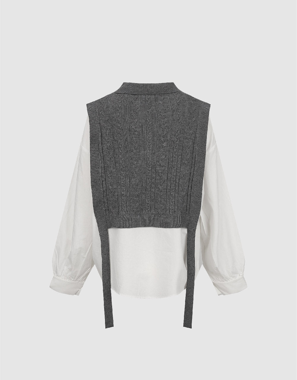 2 In 1 Knitted T-Shirt