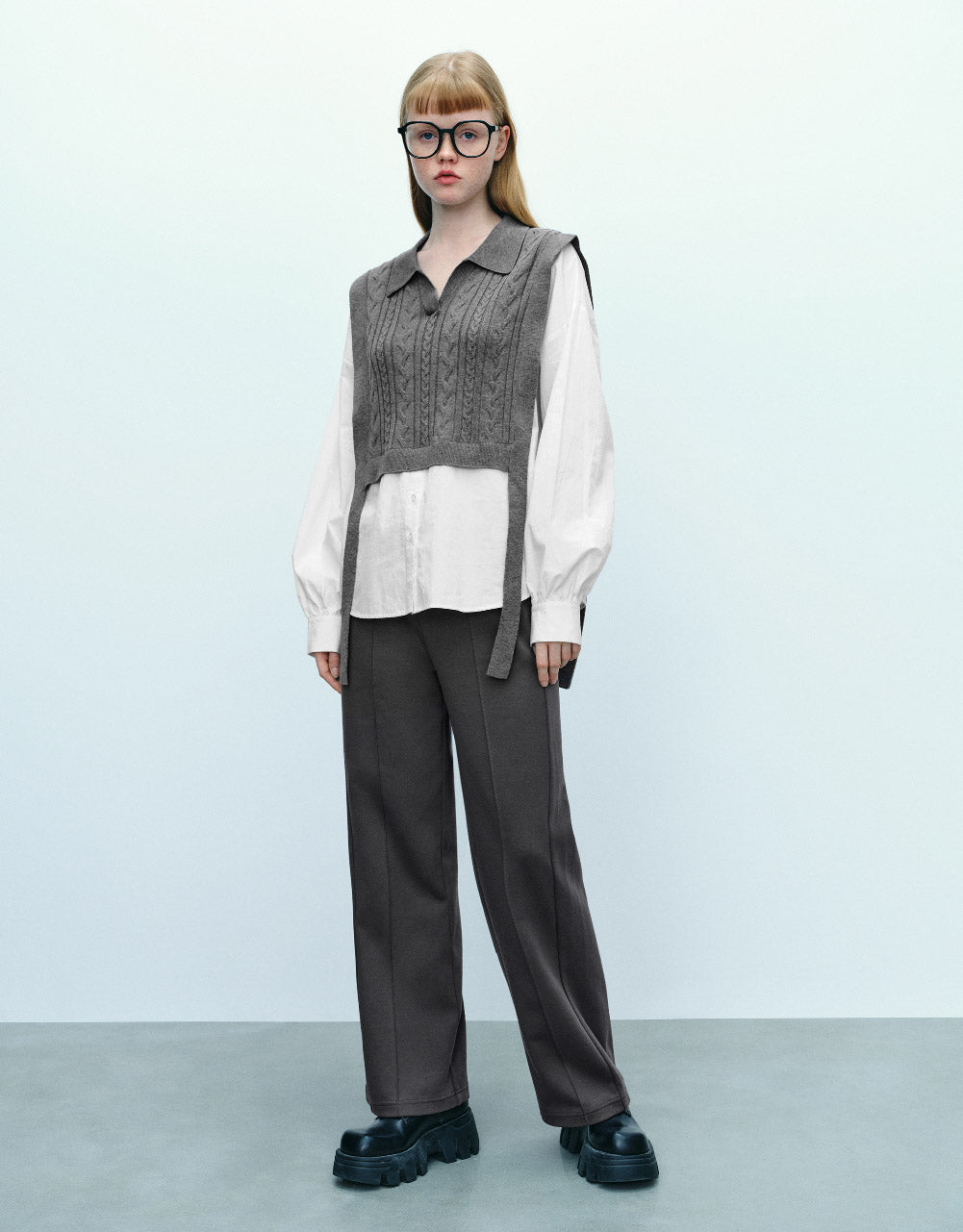 2 In 1 Knitted T-Shirt
