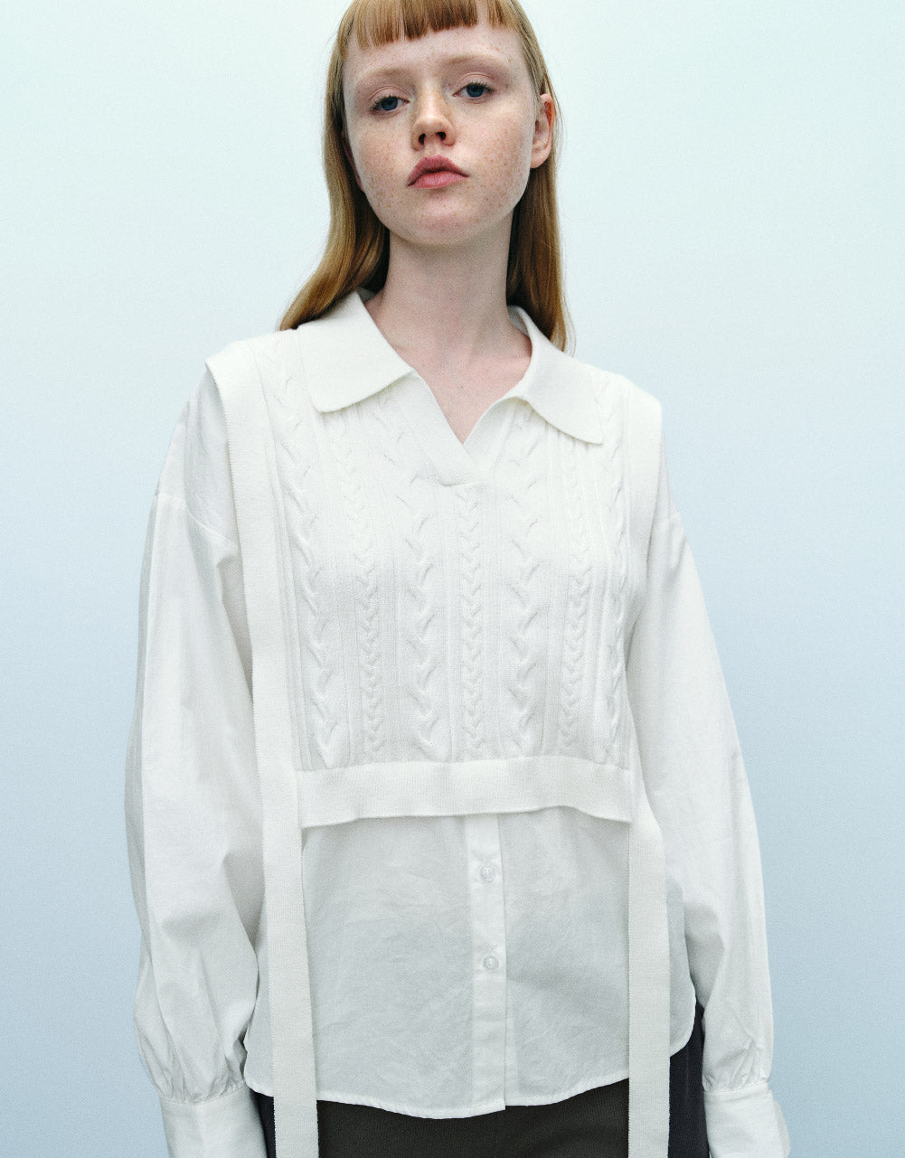 2 In 1 Knitted T-Shirt