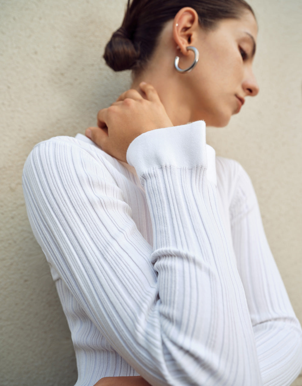 V-Neck Knitted Cardigan