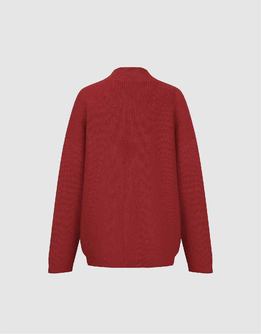 V-Neck Knitted Cardigan