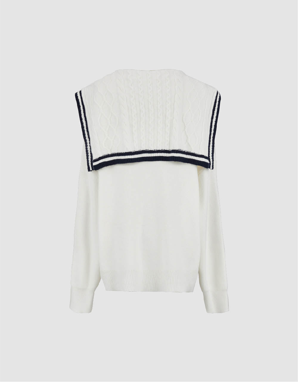 Bow Neck Knitted Cardigan