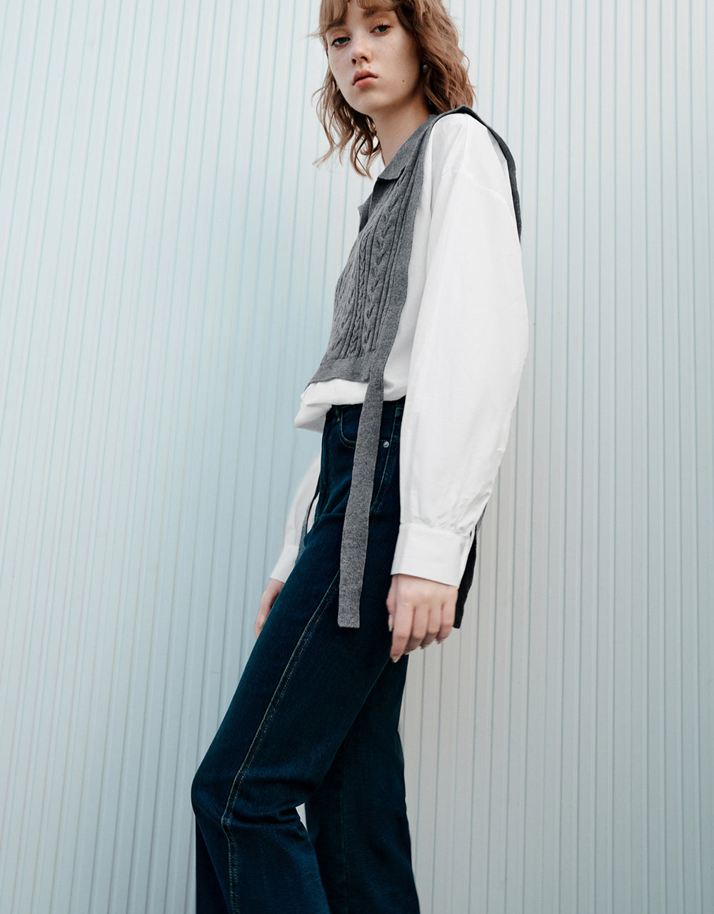 2 In 1 Knitted T-Shirt