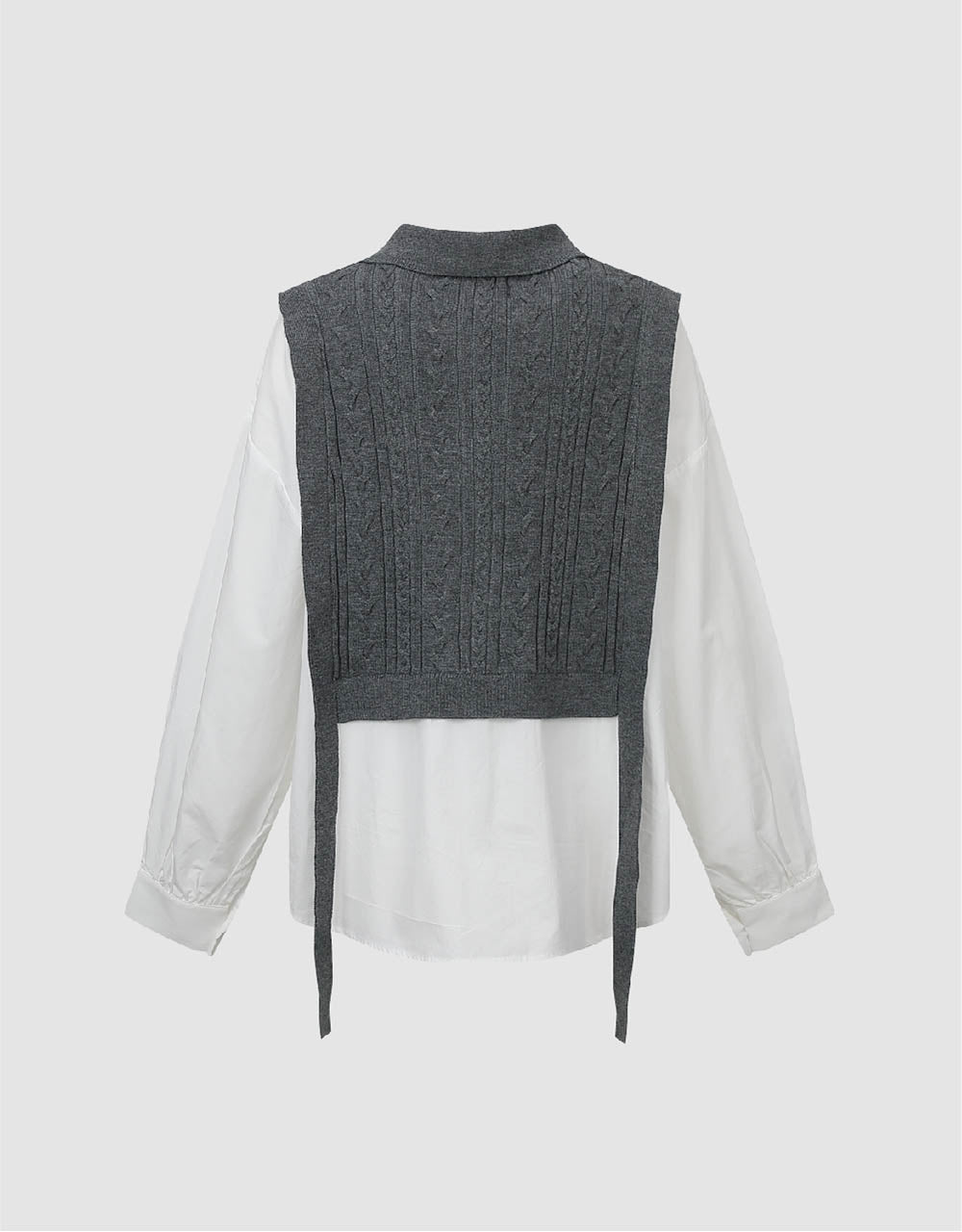 2 In 1 Knitted T-Shirt