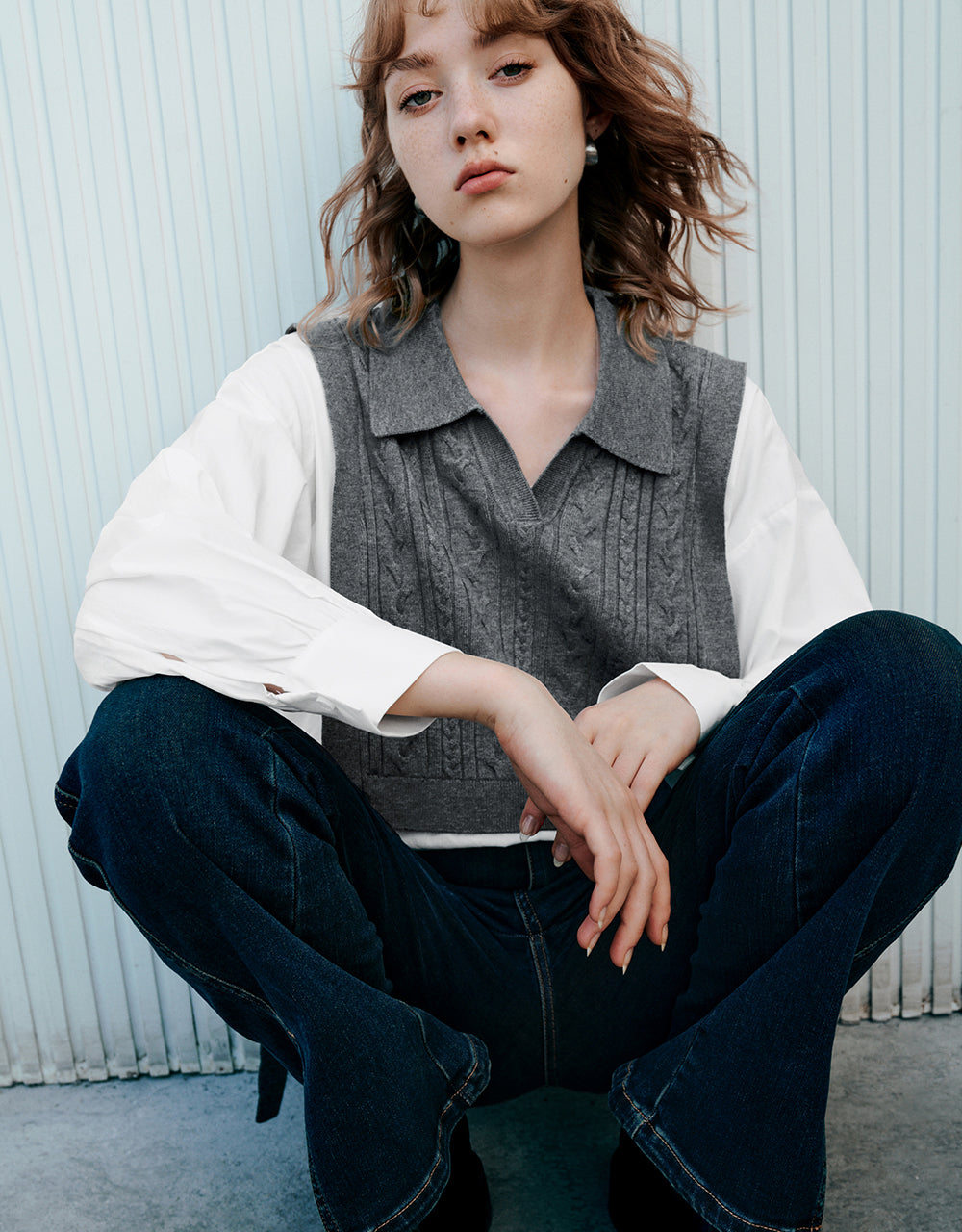2 In 1 Knitted T-Shirt