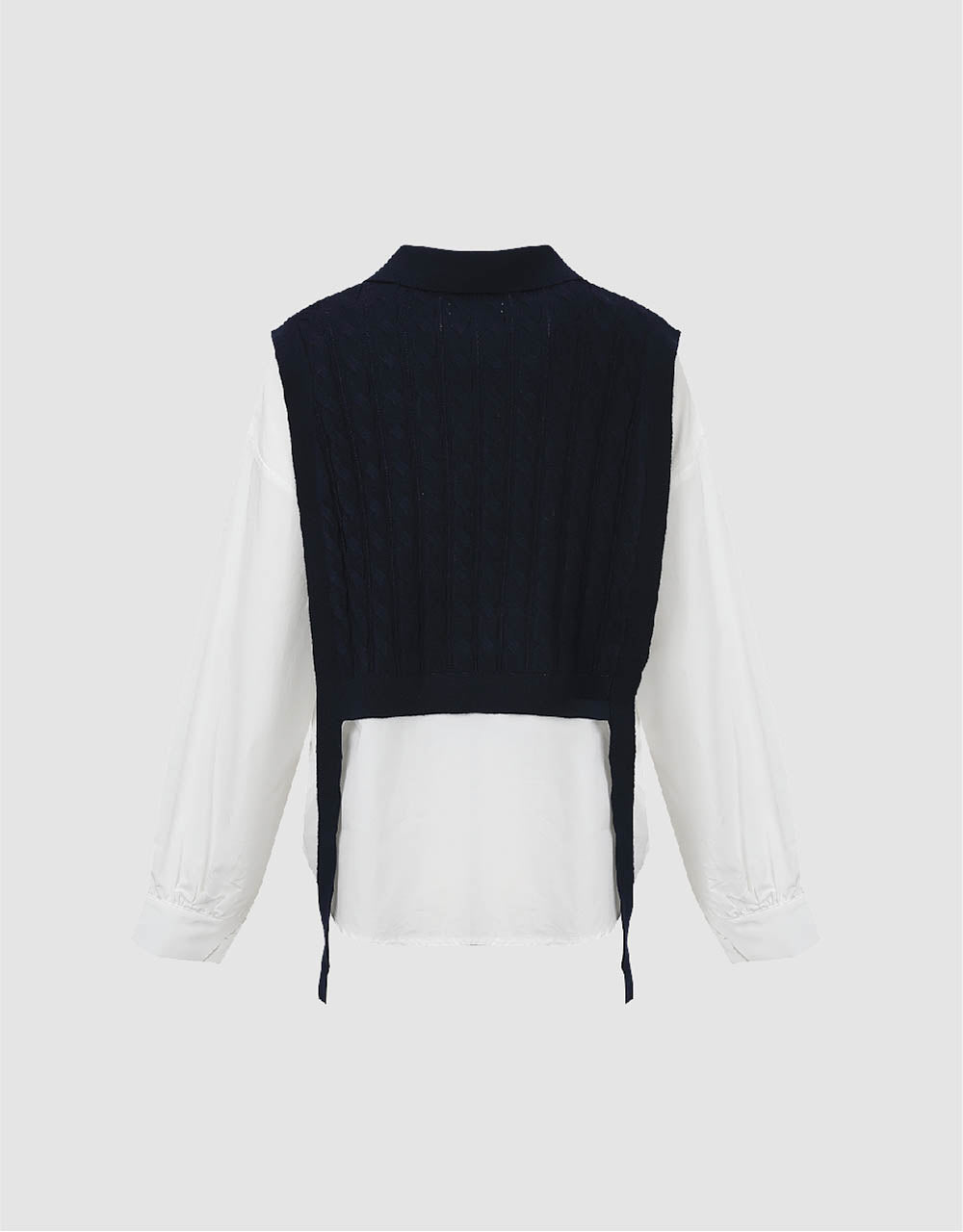 2 In 1 Knitted T-Shirt