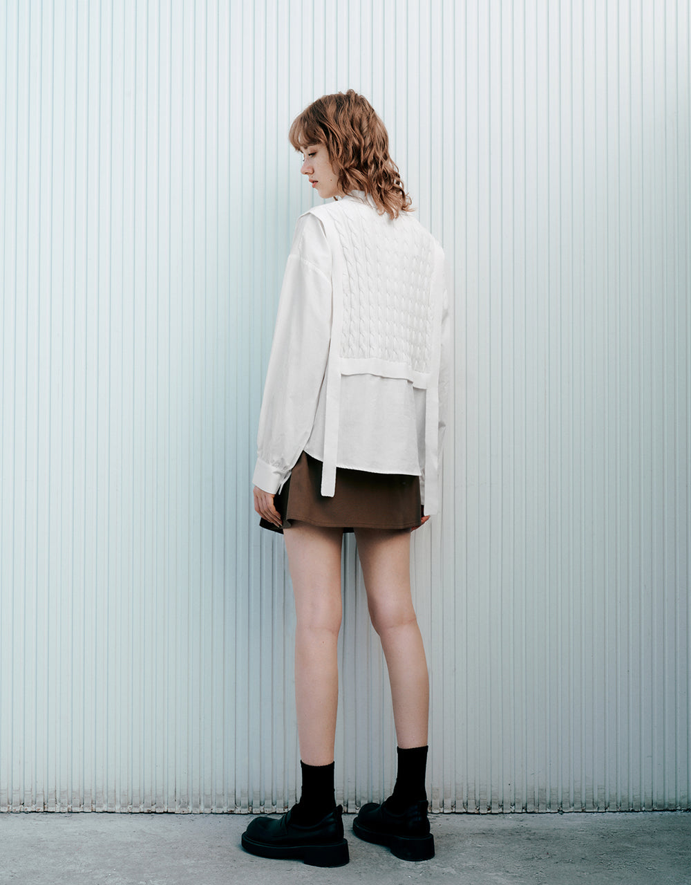 2 In 1 Knitted T-Shirt