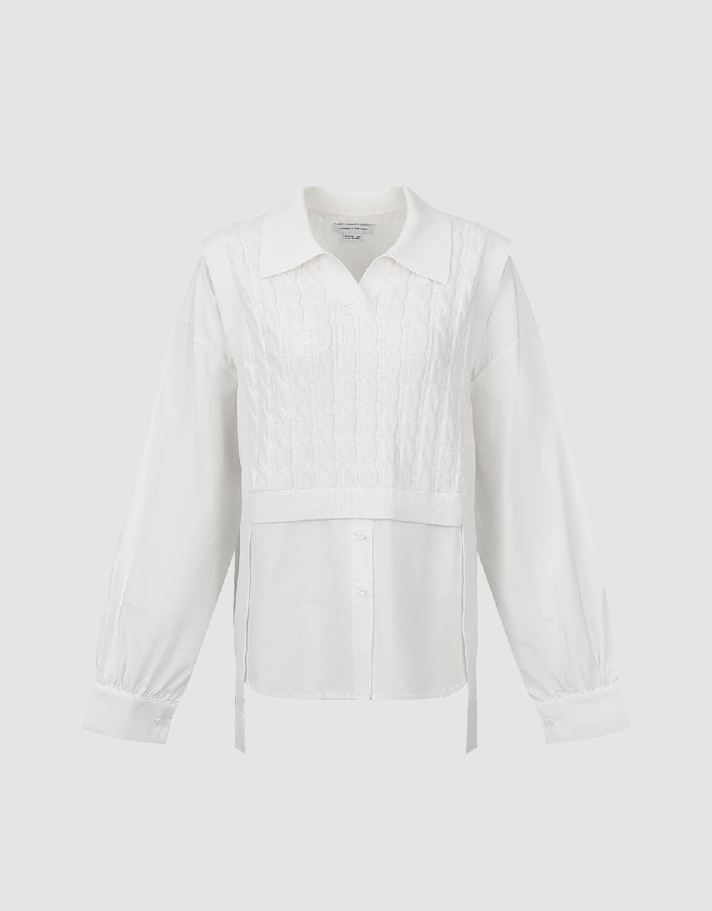 2 In 1 Knitted T-Shirt