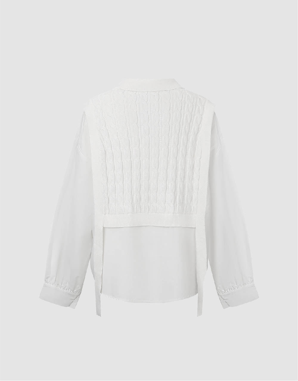 2 In 1 Knitted T-Shirt