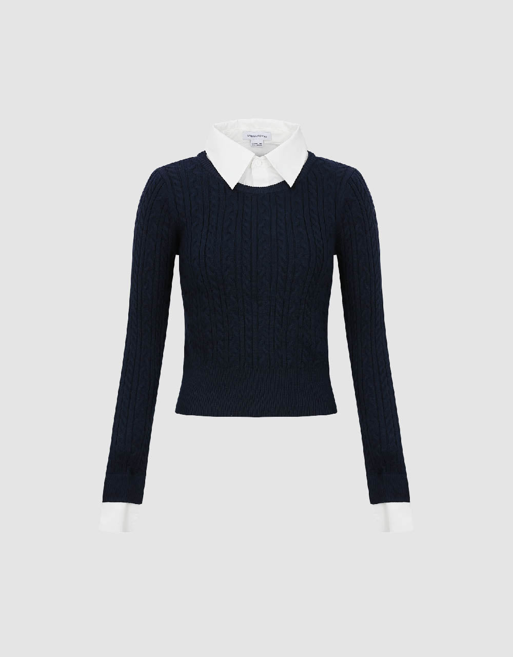 2 In 1 Knitted T-Shirt