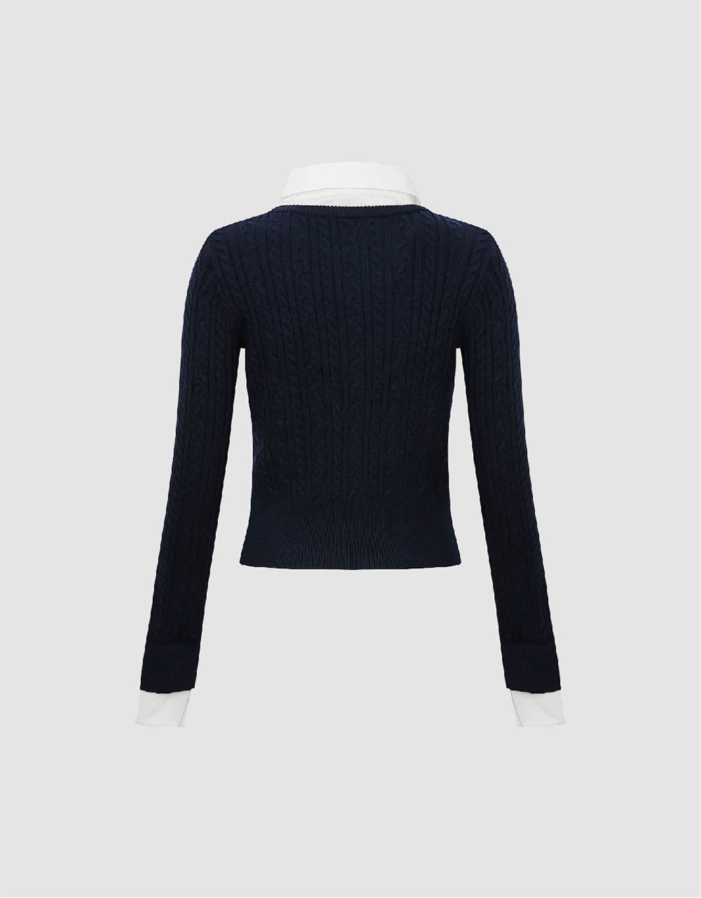 2 In 1 Knitted T-Shirt
