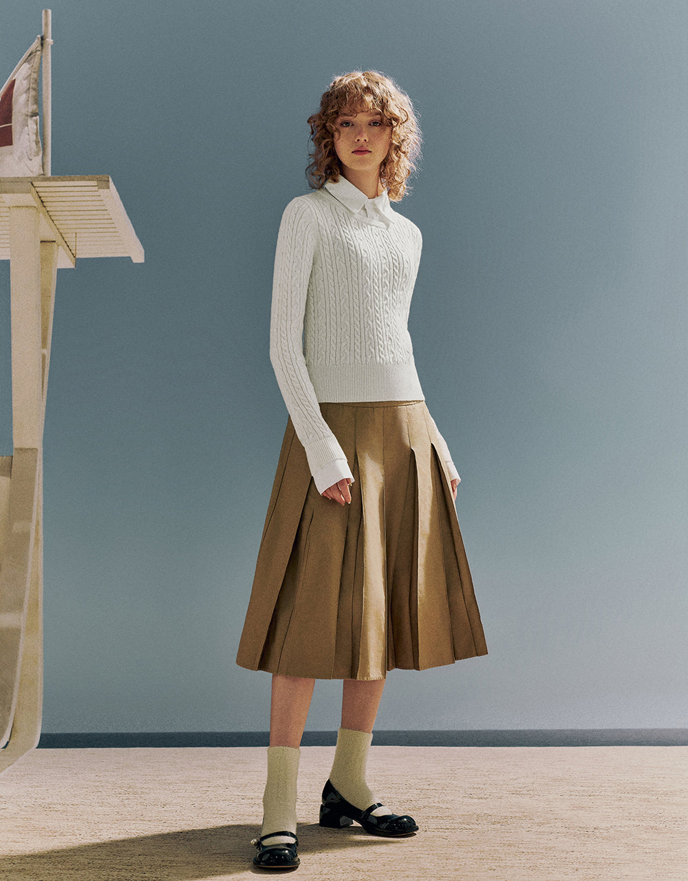 2 In 1 Knitted T-Shirt