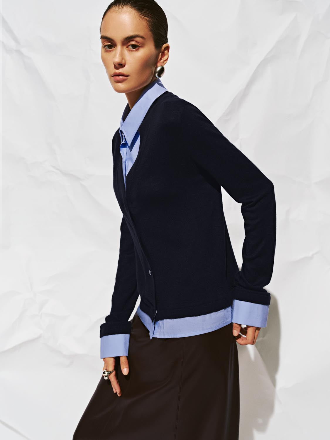 2 In 1 Knitted Cardigans