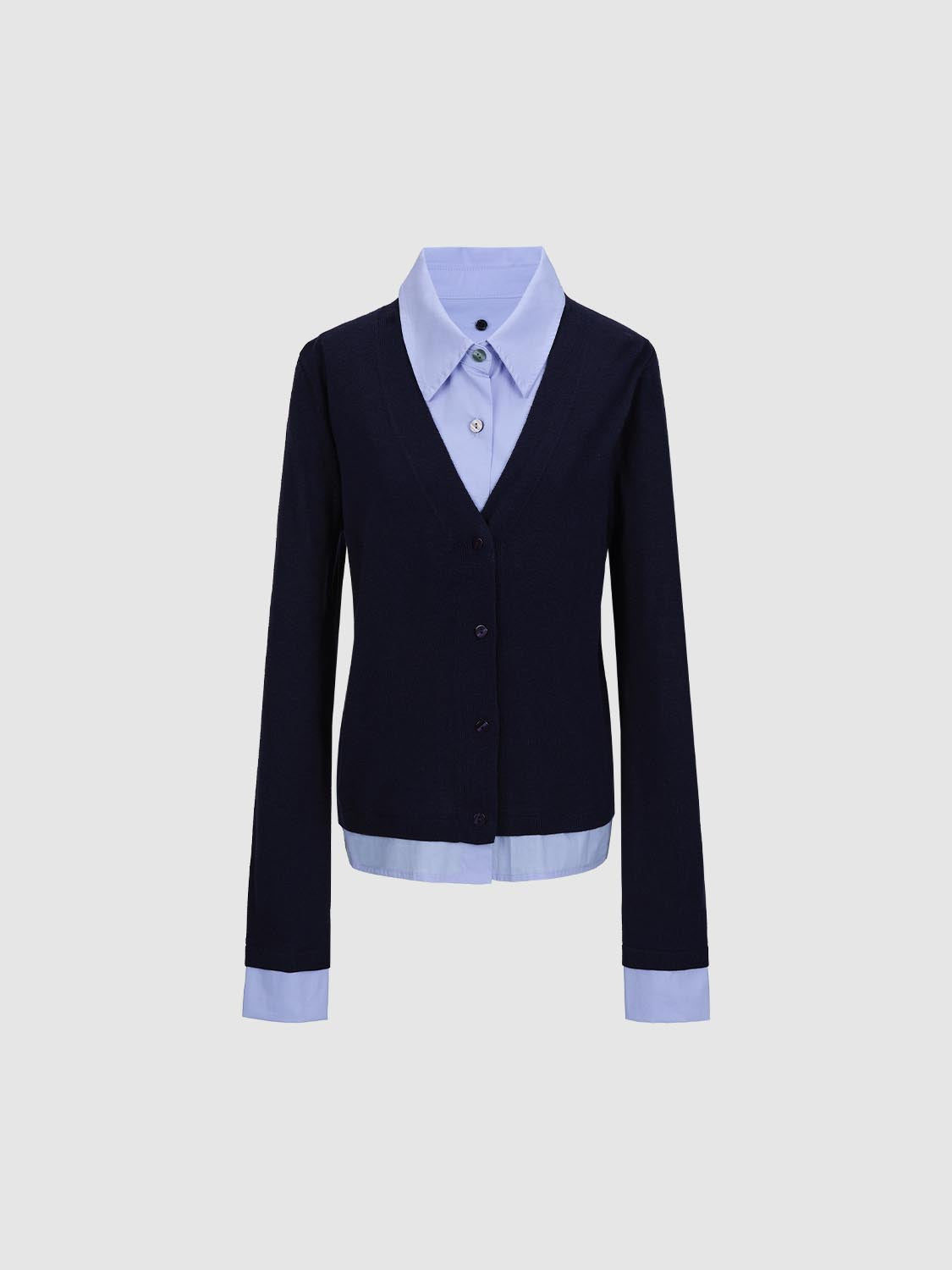 2 In 1 Knitted Cardigans