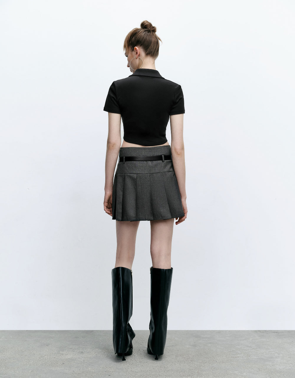 Zipper Front Shirt