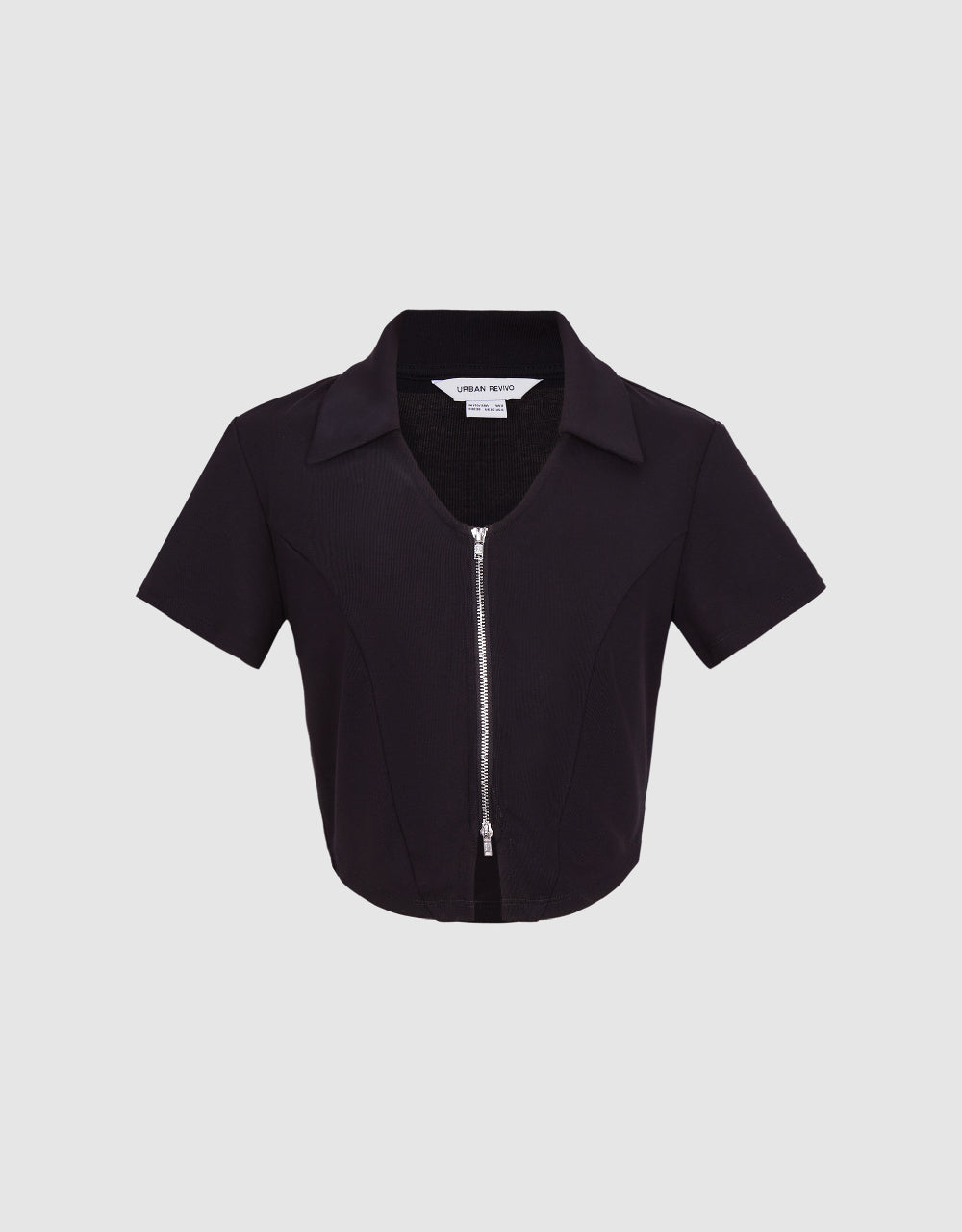 Zipper Front Shirt