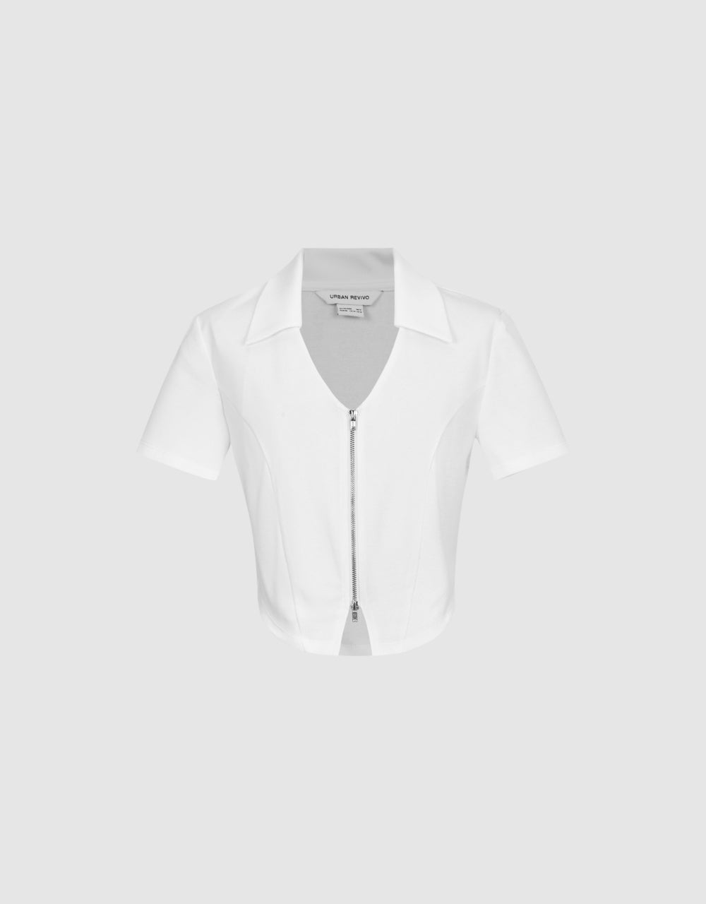 Zipper Front Shirt