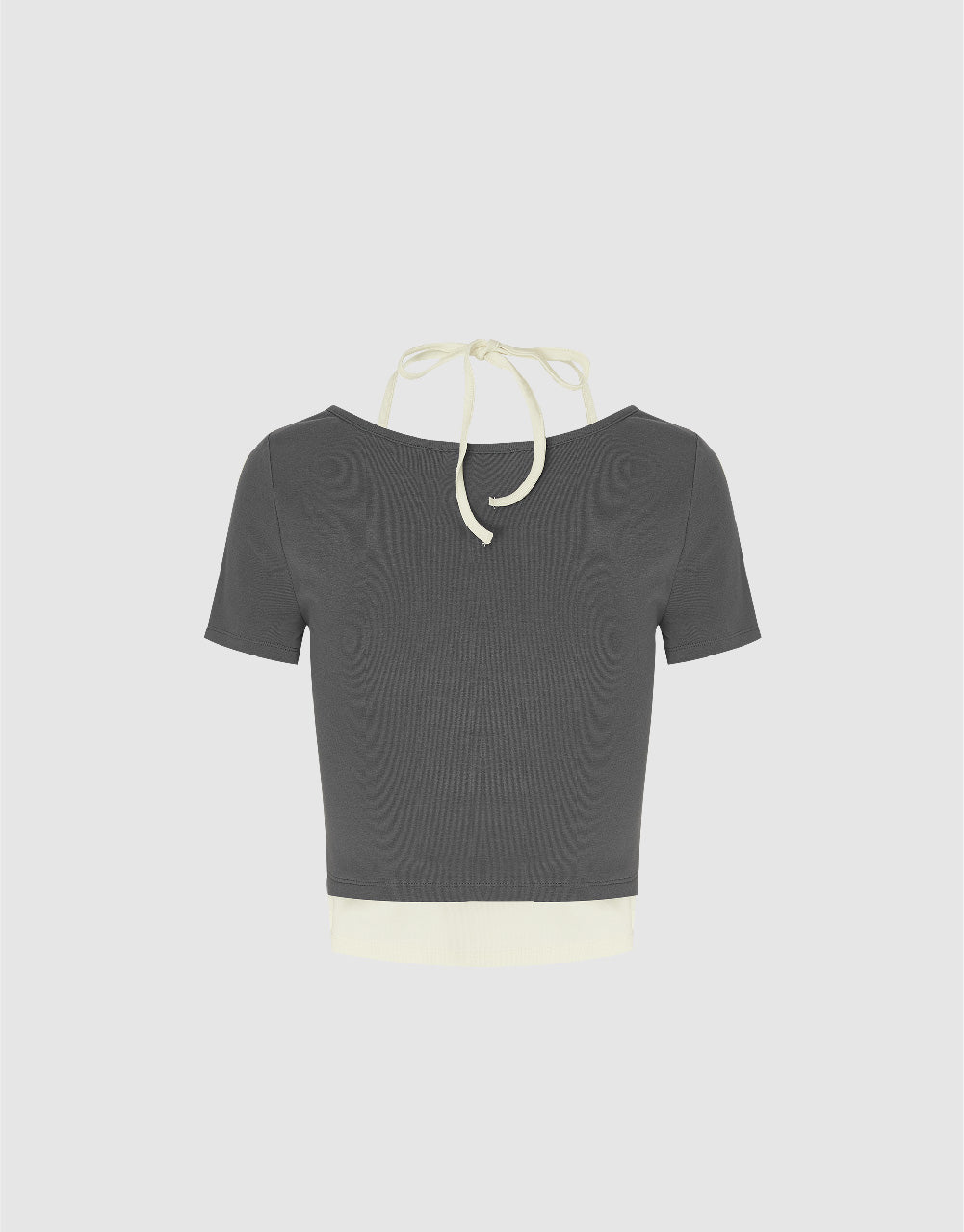 2 In 1 Crew Neck T-Shirt