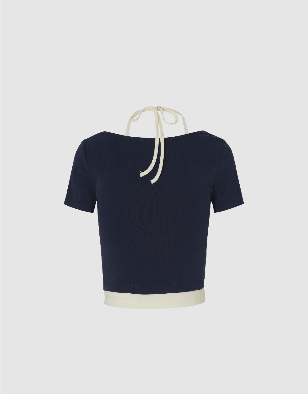 2 In 1 Crew Neck T-Shirt
