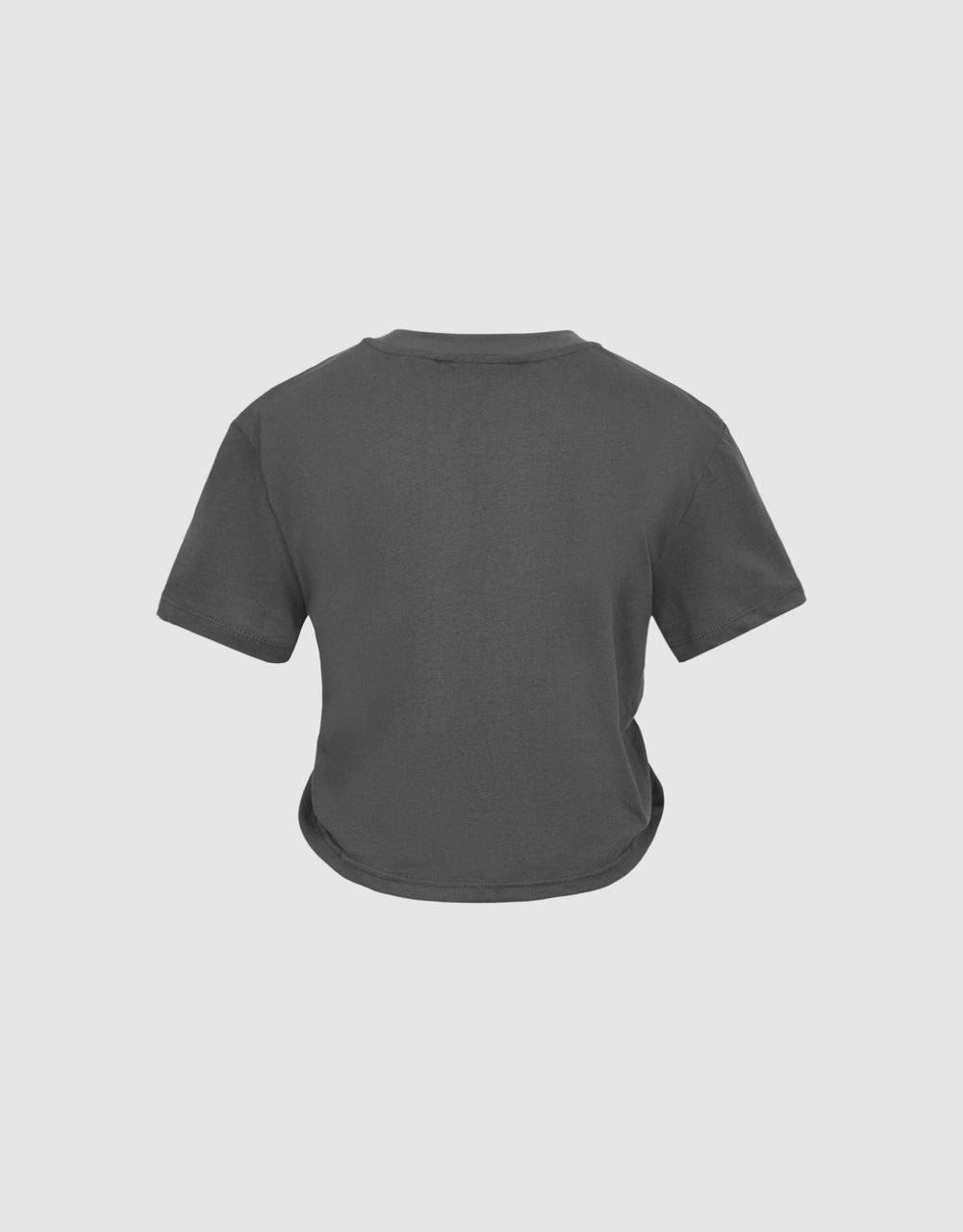 Letter Printed Crew Neck T-Shirt