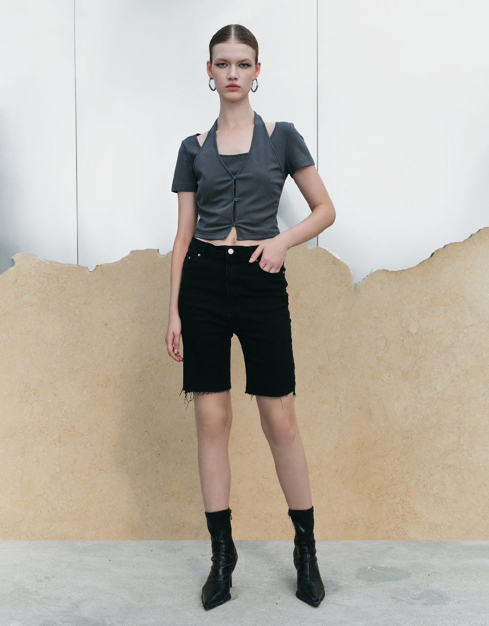 Short Sleeve V-Neck T-Shirt