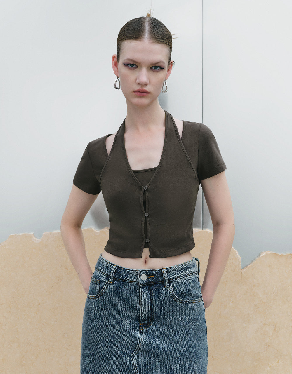 Short Sleeve V-Neck T-Shirt