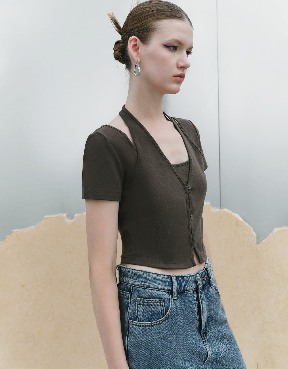 Short Sleeve V-Neck T-Shirt
