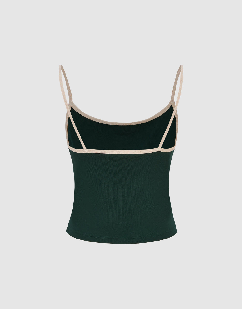 Printed U Neck Tank Top