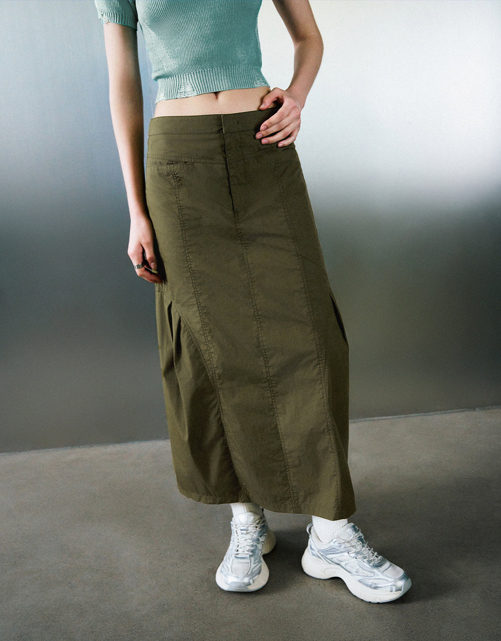 Loose A-Line Skirt