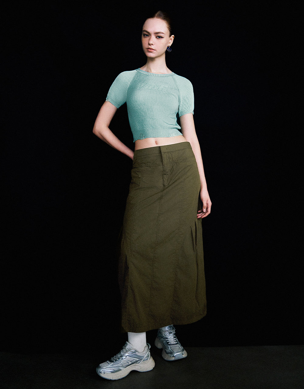 Loose A-Line Skirt