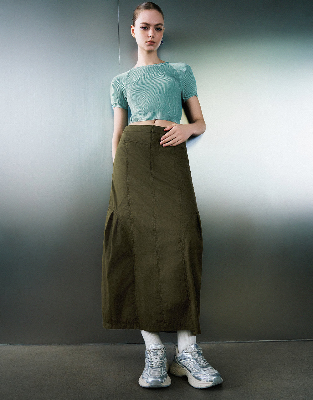 Loose A-Line Skirt