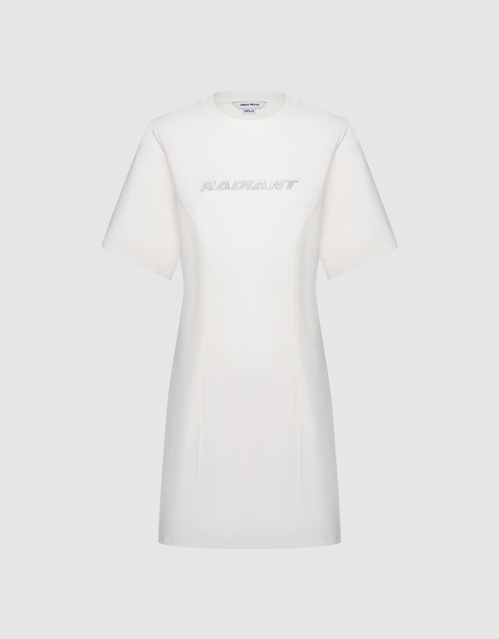 Letters Printed Crew Neck Dress