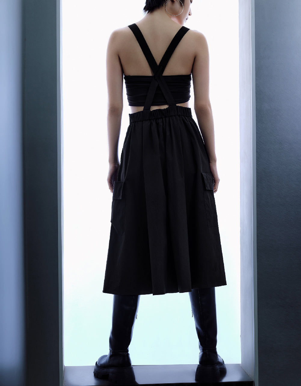 Sleeveless A-Line Dress