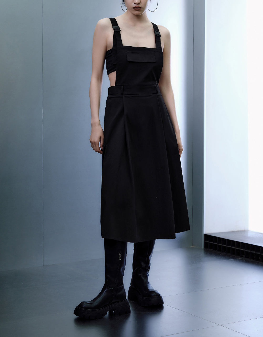 Sleeveless A-Line Dress