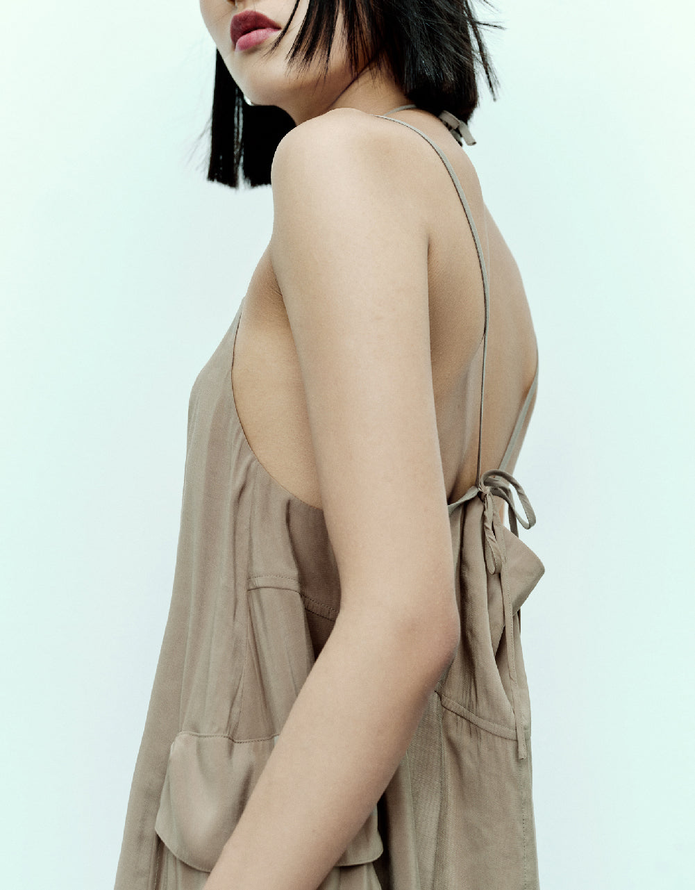 Sleeveless Midi A-Line Dress