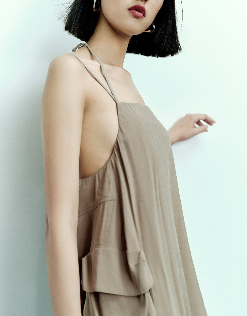 Sleeveless Midi A-Line Dress