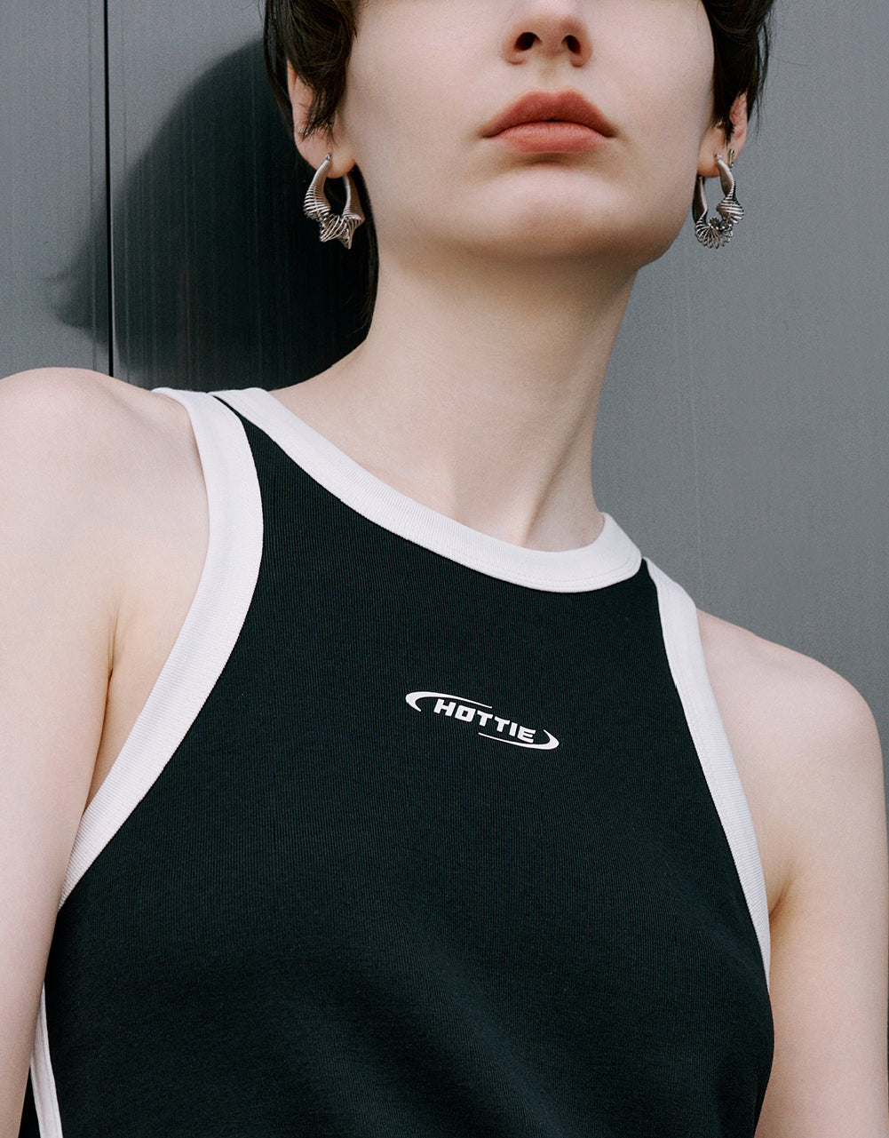 Sleeveless Crew Neck A-Line Dress