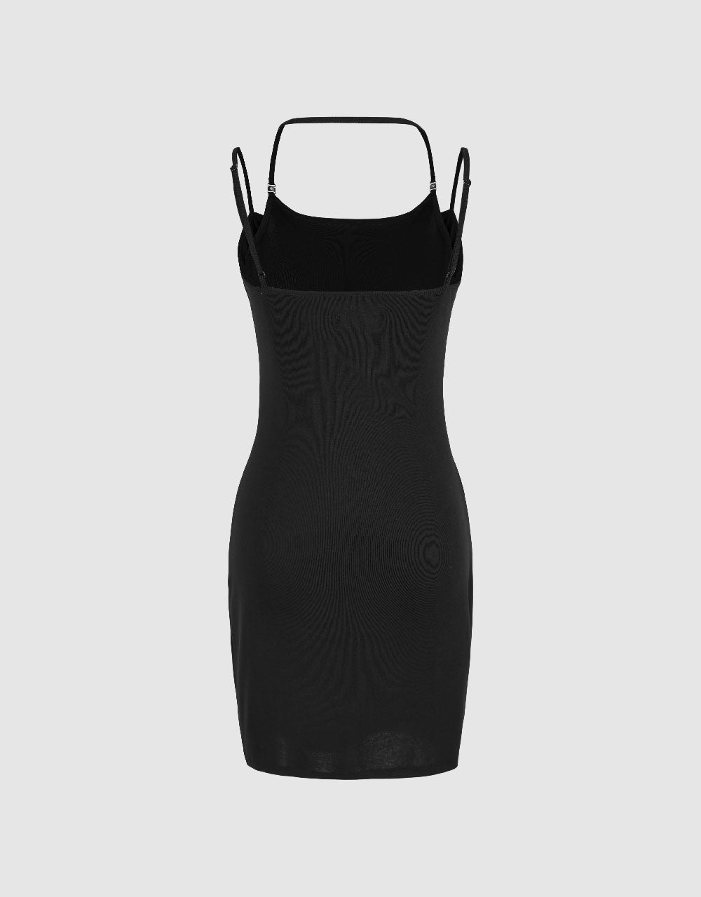 Sleeveless Halter Neck Skinny Dress