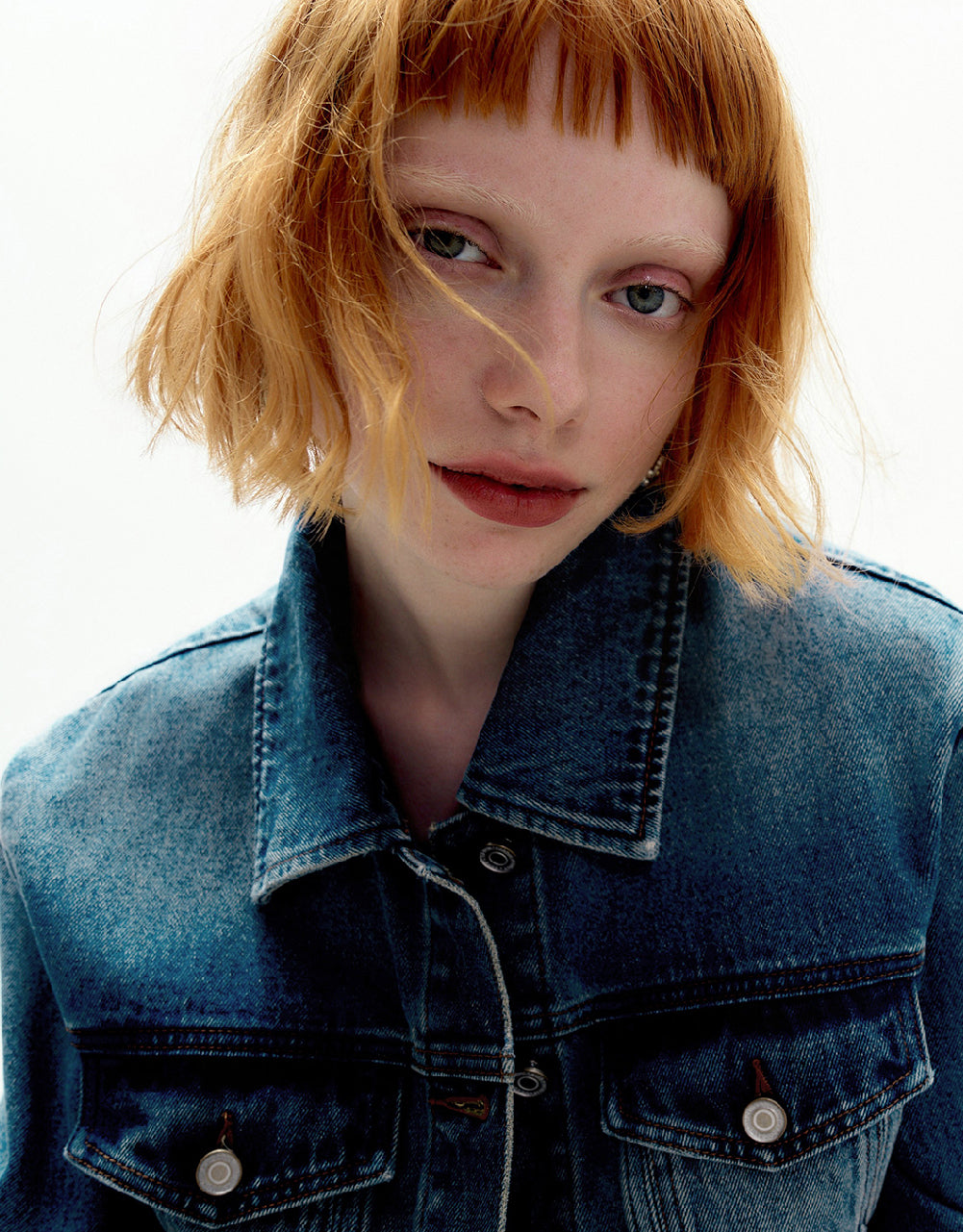 Raw Hem Denim Jacket