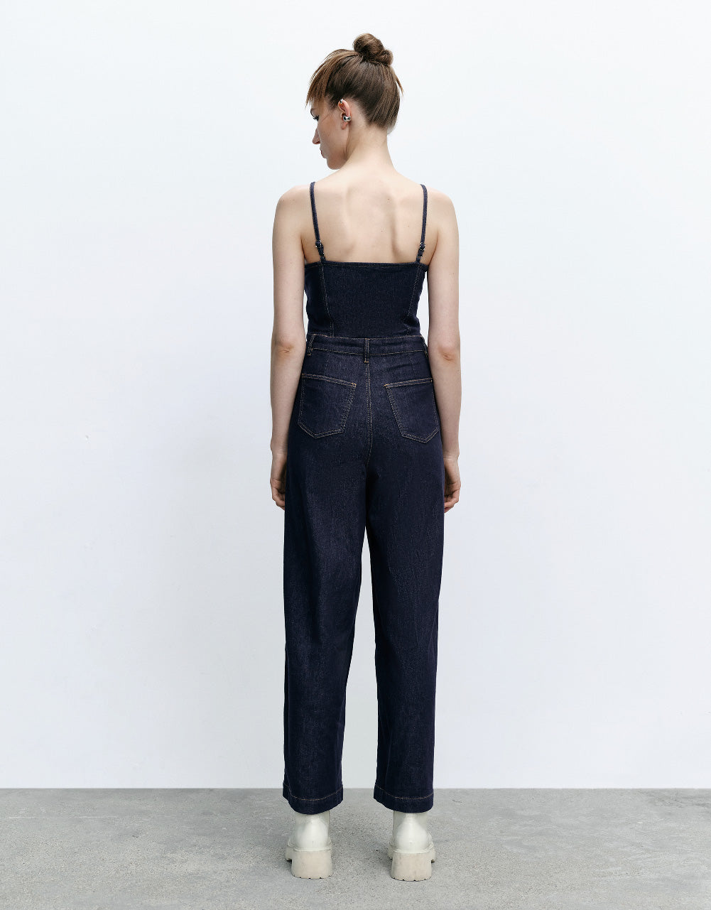 Denim Jumpsuits With Pockets