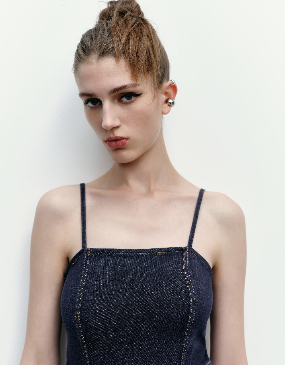 Denim Jumpsuits With Pockets