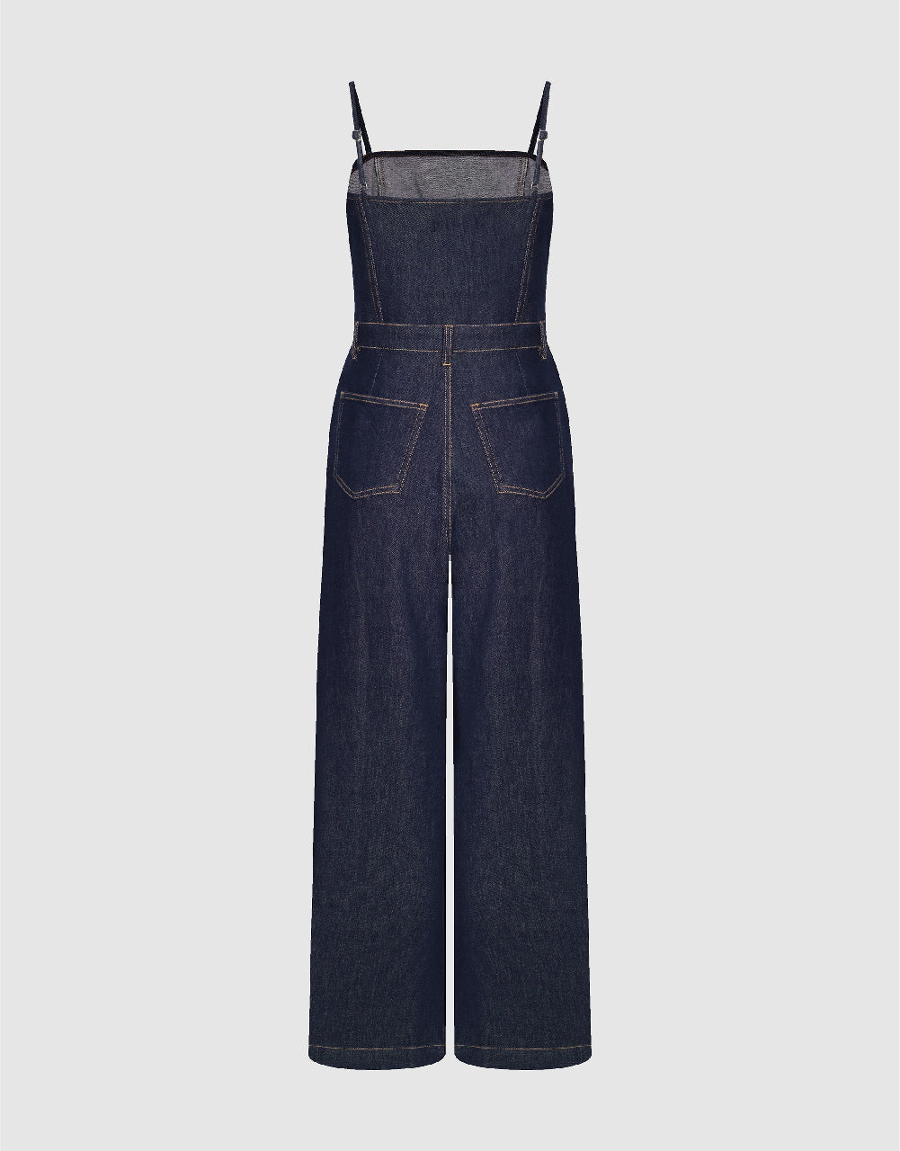 Denim Jumpsuits With Pockets