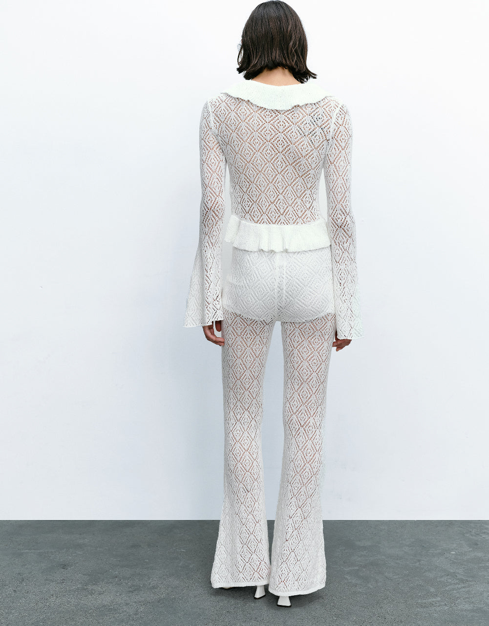 Butterfly Sleeve V-Neck Knitted Cardigan