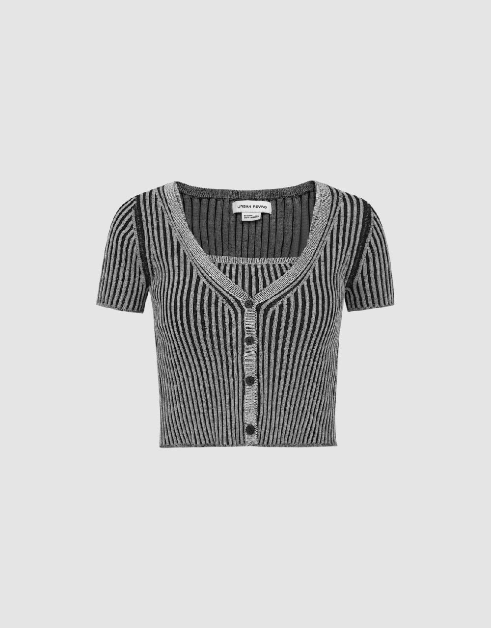 2 In 1 Knitted T-Shirt