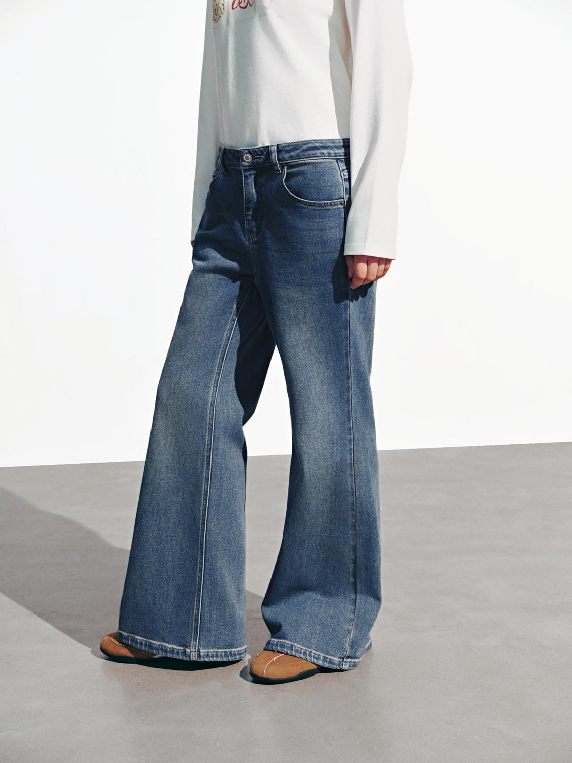 Flare Leg Jeans