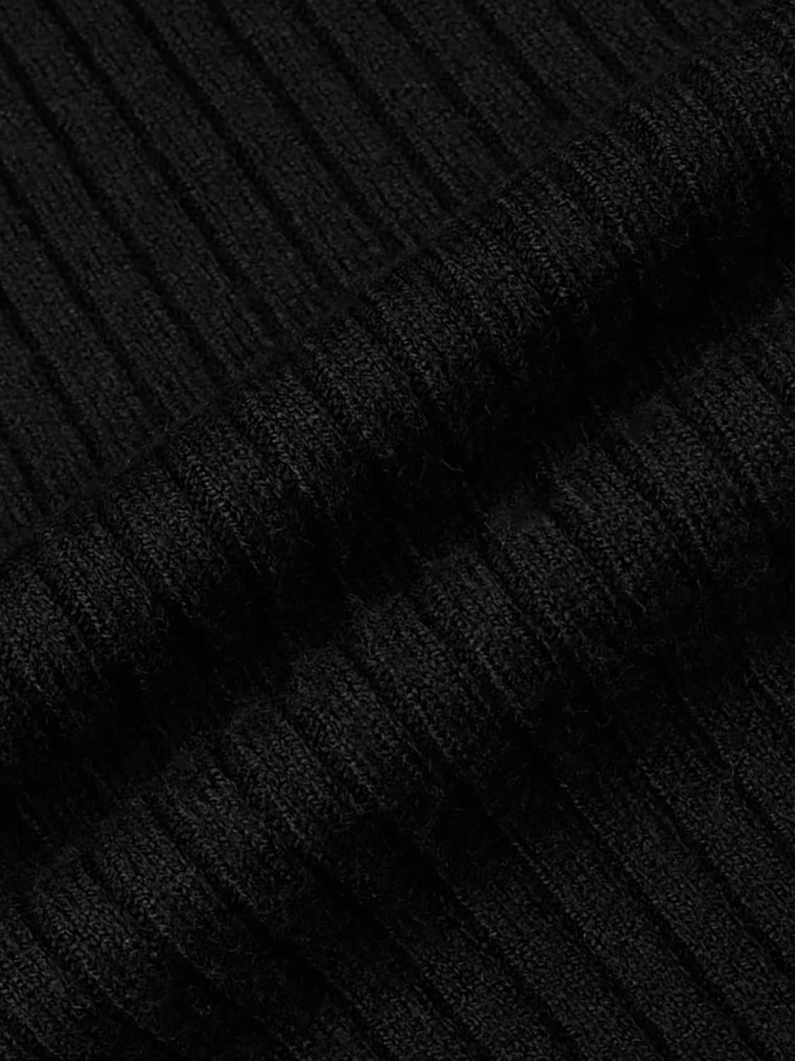 V-Neck Button Up Knitted Cardigan