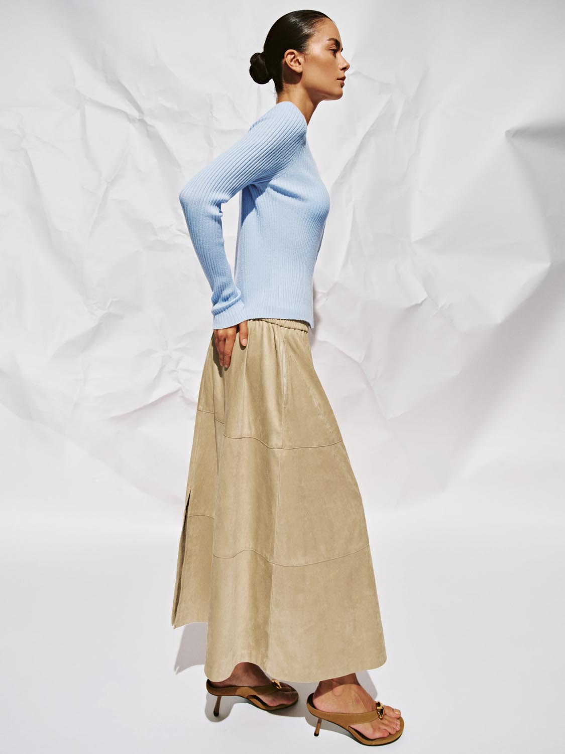 V-Neck Button Up Knitted Cardigan