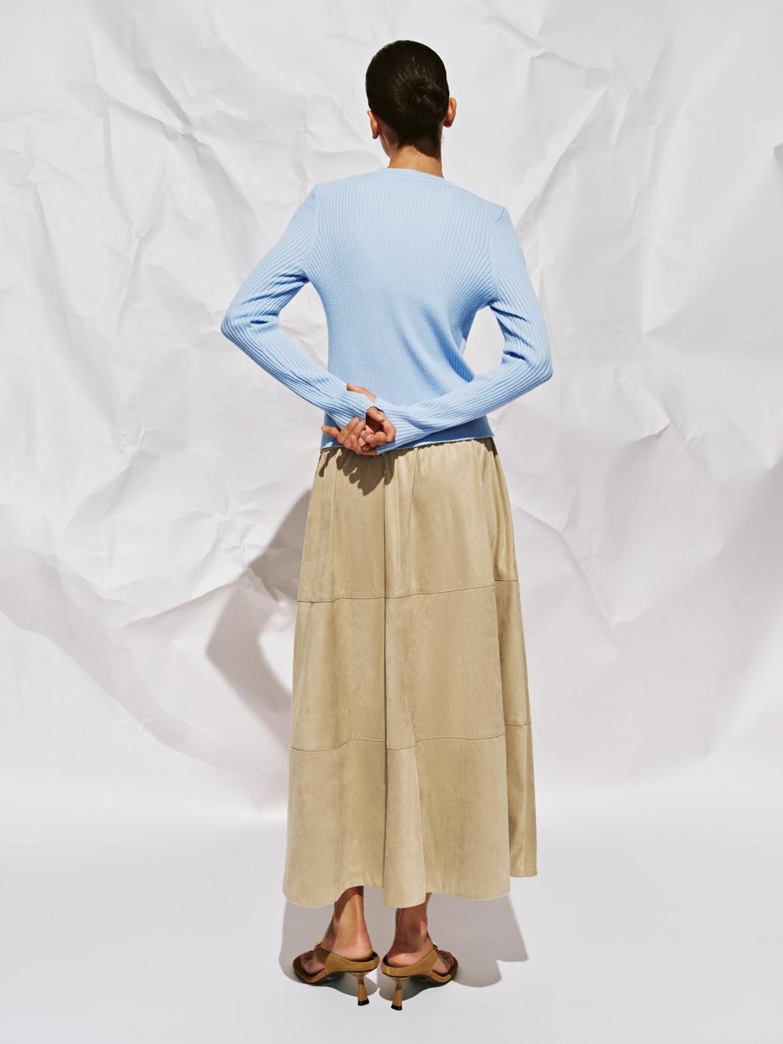 V-Neck Button Up Knitted Cardigan